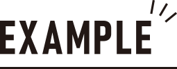 EXAMPLE EXAMPLE